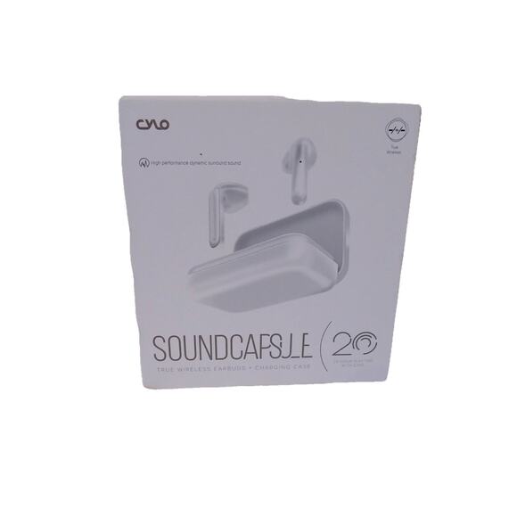 Cylo Soundcapsule wireless earbuds and charging case NEW & SEALED - Picture 1 of 3